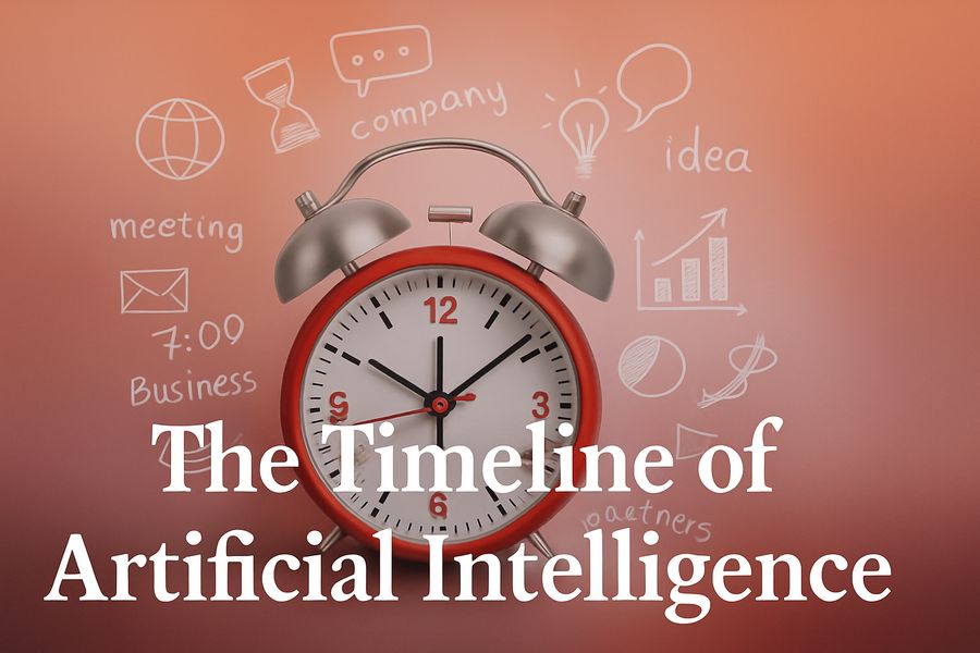 🧠 The Timeline of Artificial Intelligence: From Myth to Modern Marvel