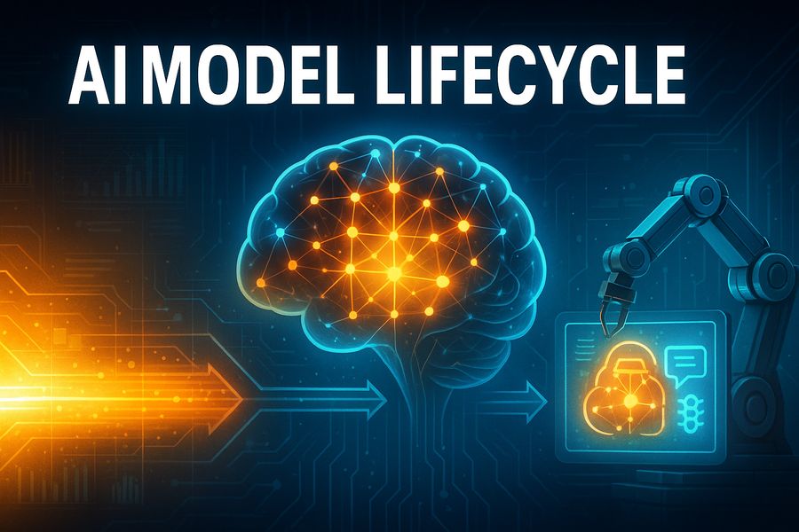 🔄 From Training to Production: The Lifecycle of an AI Model 🚀🤖