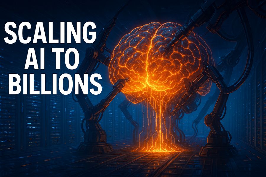 ⚙️ Scaling AI Training for Billion-Parameter Models 🚀