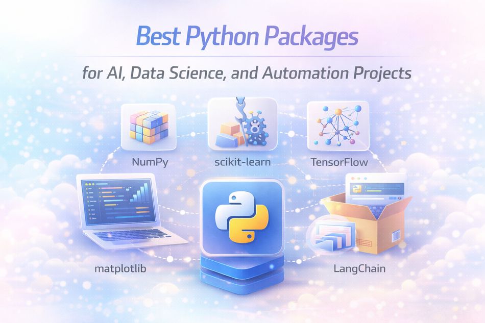 Best Python Packages for AI, Data Science, and Automation Projects