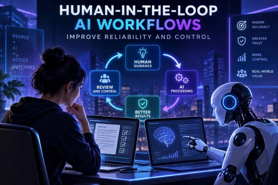 π§ How Human-in-the-Loop AI Workflows Improve Reliability and Control