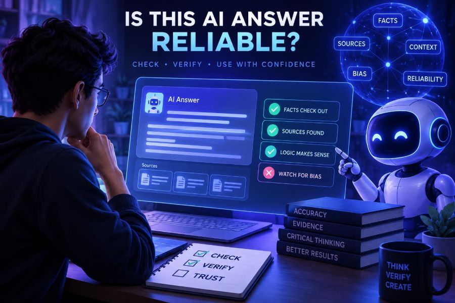 🔎 How to Tell Whether an AI Answer Is Reliable Before Using It in Real Work