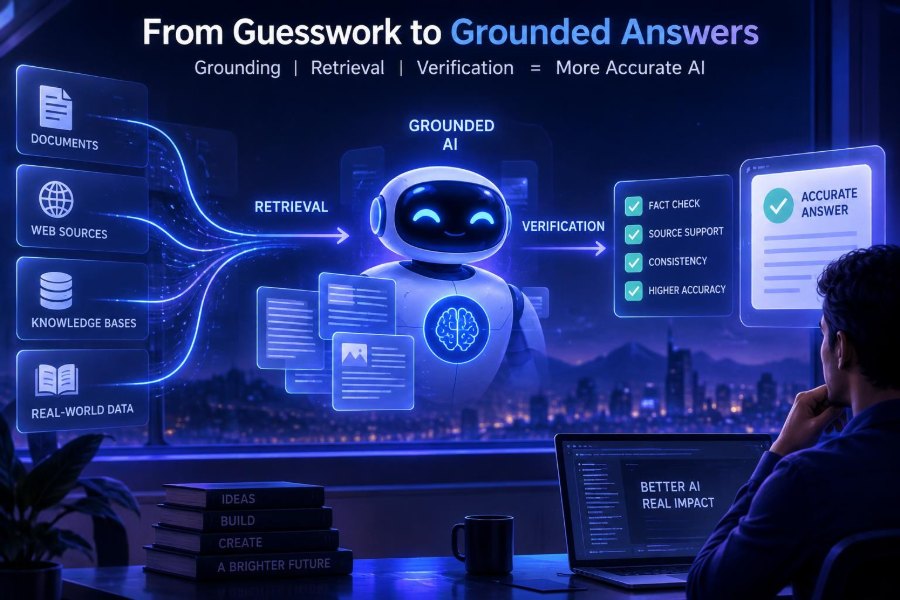 🤖 The Solution to AI Hallucinations: How Grounding, Retrieval, and Verification Improve Accuracy