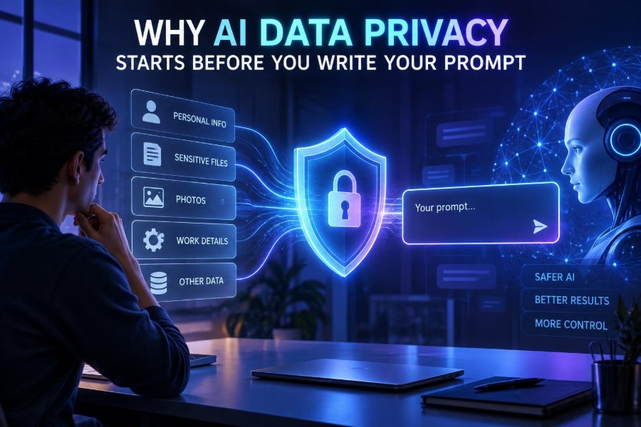 🛡️ Why AI Data Privacy Starts Before You Write Your Prompt