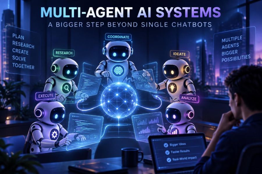 🤝 Why Multi-Agent AI Systems Are Becoming the Next Big Step Beyond Single Chatbots