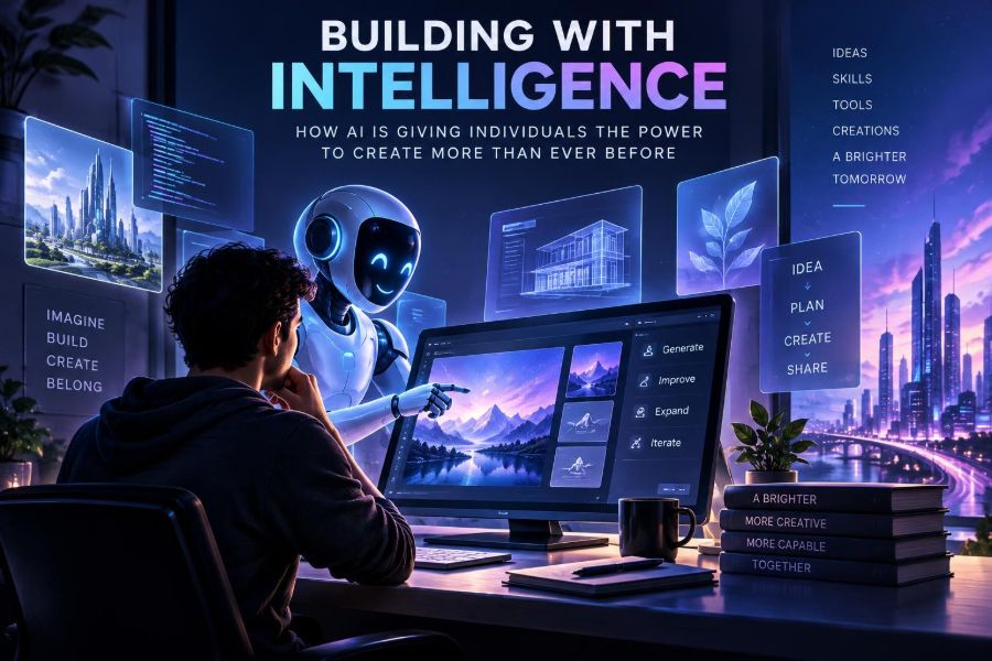 🤖 Building with Intelligence: How AI Is Giving Individuals the Power to Create More Than Ever Before