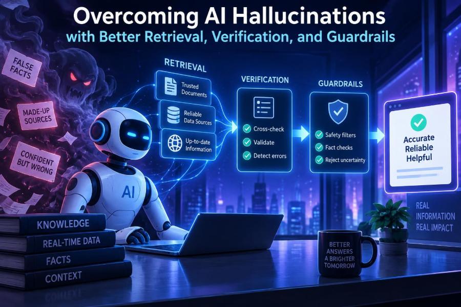 🤖 Overcoming AI Hallucinations with Better Retrieval, Verification, and Guardrails