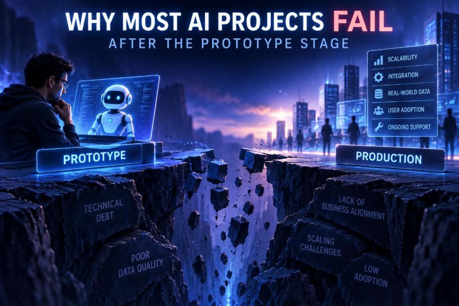 🤖 Why Most AI Projects Fail After the Prototype Stage
